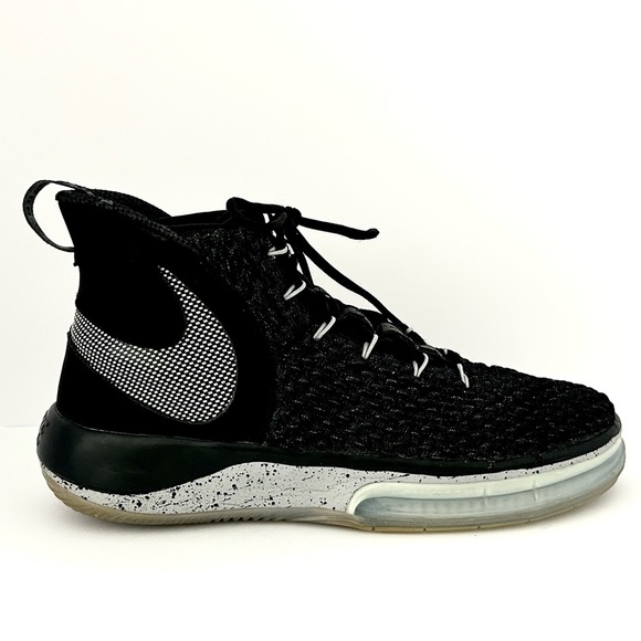 Nike AlphaDunk Carbon Fiber Basketball Shoe Sneaker OREO Wolf Gray Size 13 - Picture 7 of 16